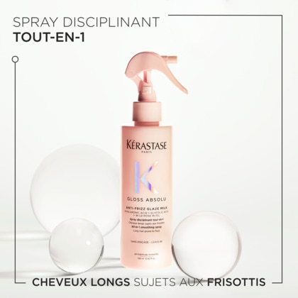 Spray anti-frizz glaze milk