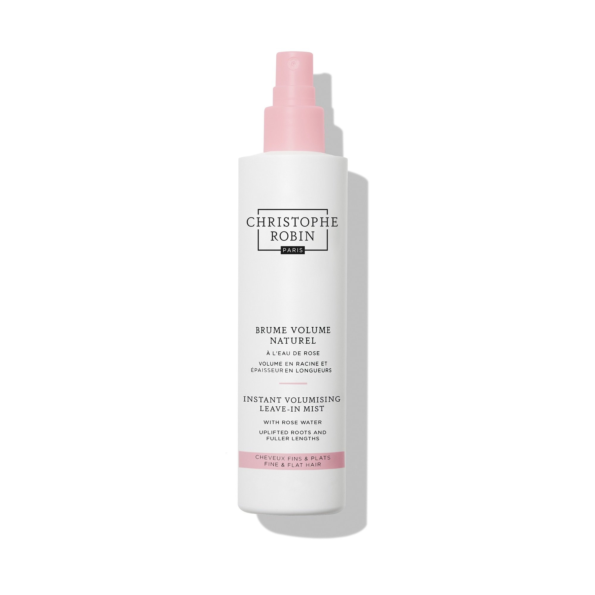 Christophe Robin - Volume - Brume Volumisante Instantanée À L'eau De Rose - 150ml
