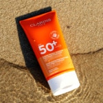150mL Clarins SUNCARE Crème solaire jeunesse très haute protection spf 50+ protection solaire corps uva/uvb 50+ 4 of 4 Crème solaire jeunesse très haute protection spf 50+ protection solaire corps uva/uvb 50+