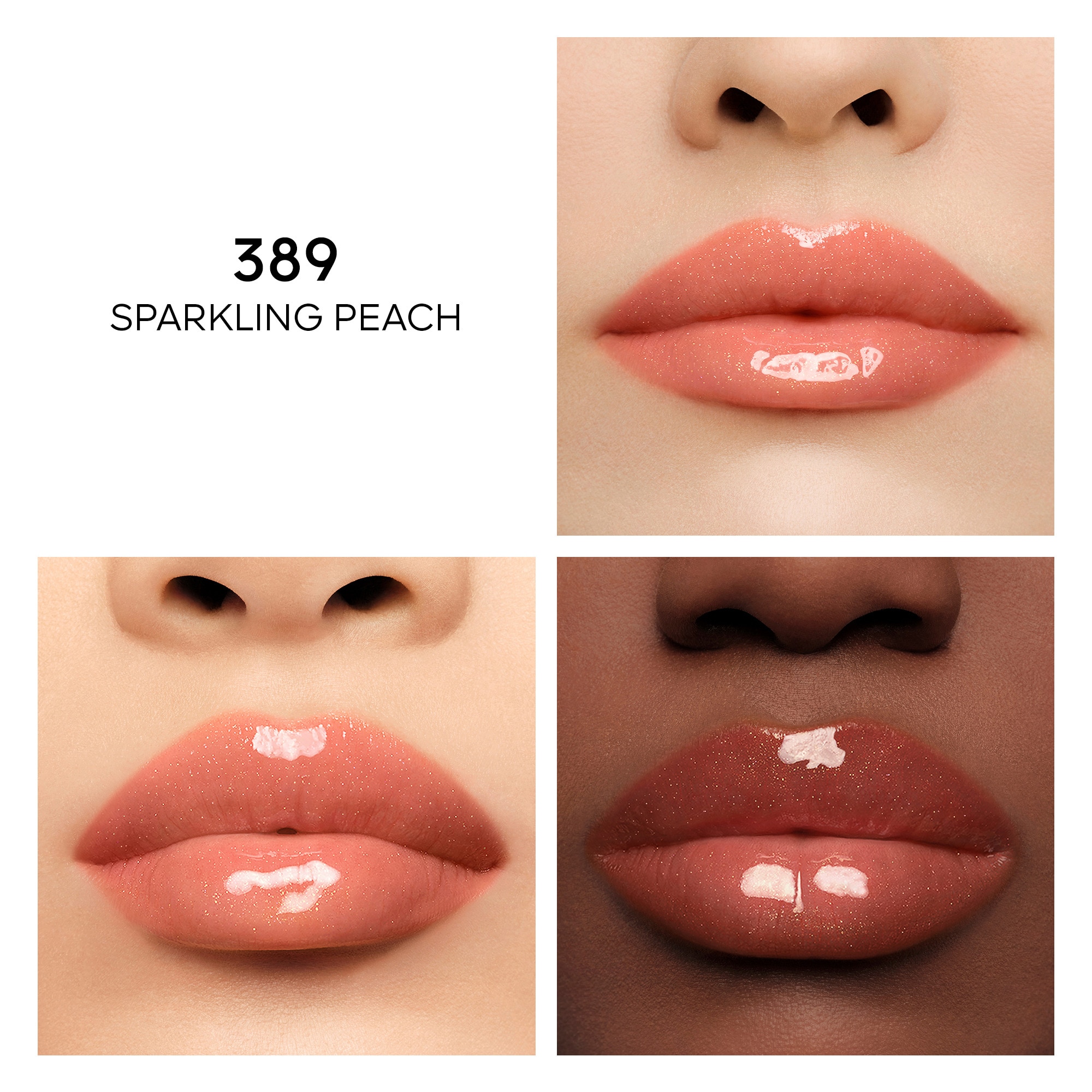 Huile à lèvres teintée au miel 92% d?origine naturelle