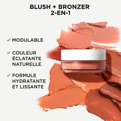 Blush + bronzer 2-en-1