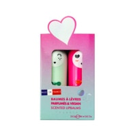  INUWET CHERRY Coffret duo baumes naturel et vegan  1 of 2 