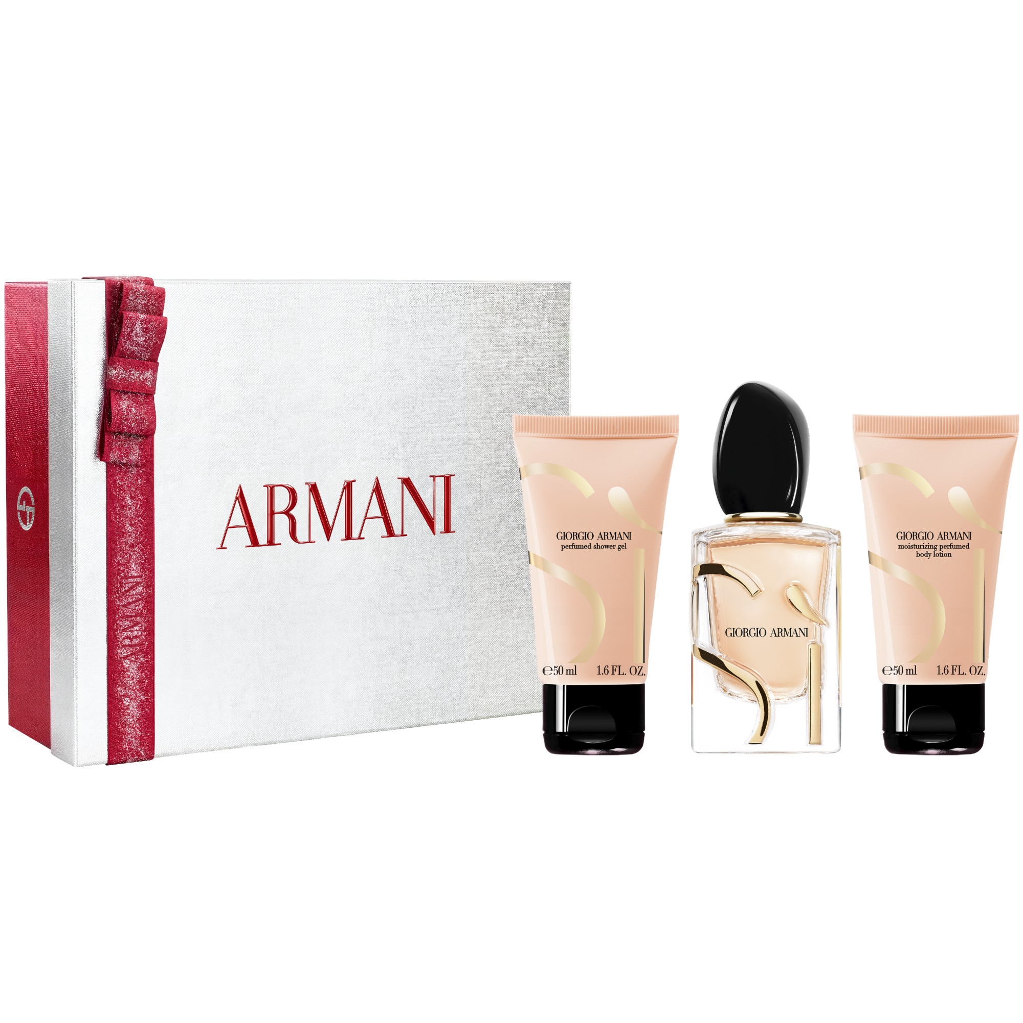 Armani - Si - Coffret - Eau De Parfum + Lait Corps + Gel Douche