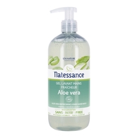 500ML Natessance SOIN MAINS BIO Gel lavant mains fraîcheur Aloe vera  1 of 2 