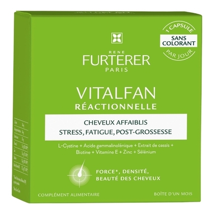  RENE FURTERER VITALFAN Complément alimentaire pousse & antichute de cheveux réactionnelle  1 of 1 