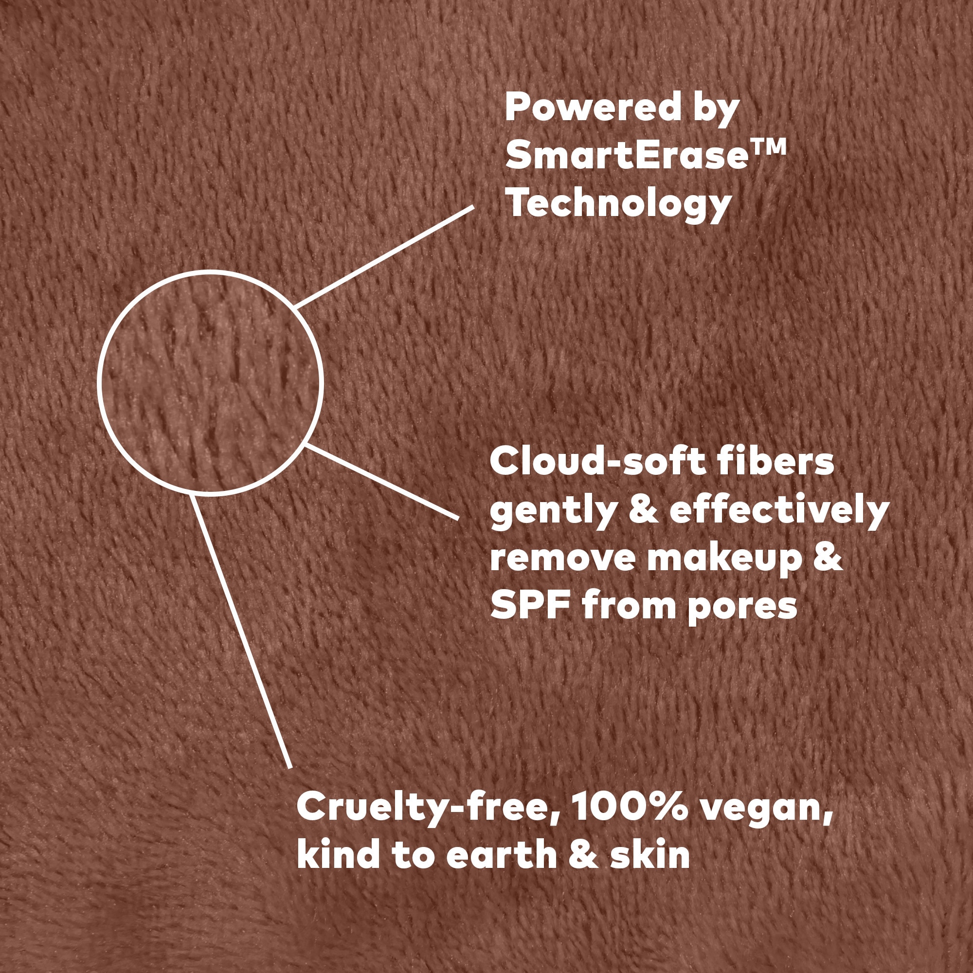 Serviette démaquillante