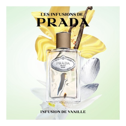 100ML Prada INFUSION DE VANILLE Eau de parfum ambrée boisée sensuelle  1 of 4 