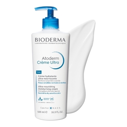 500ML BIODERMA ATODERM Crème ultra peaux sensibles & sèches - grand format  1 of 4 