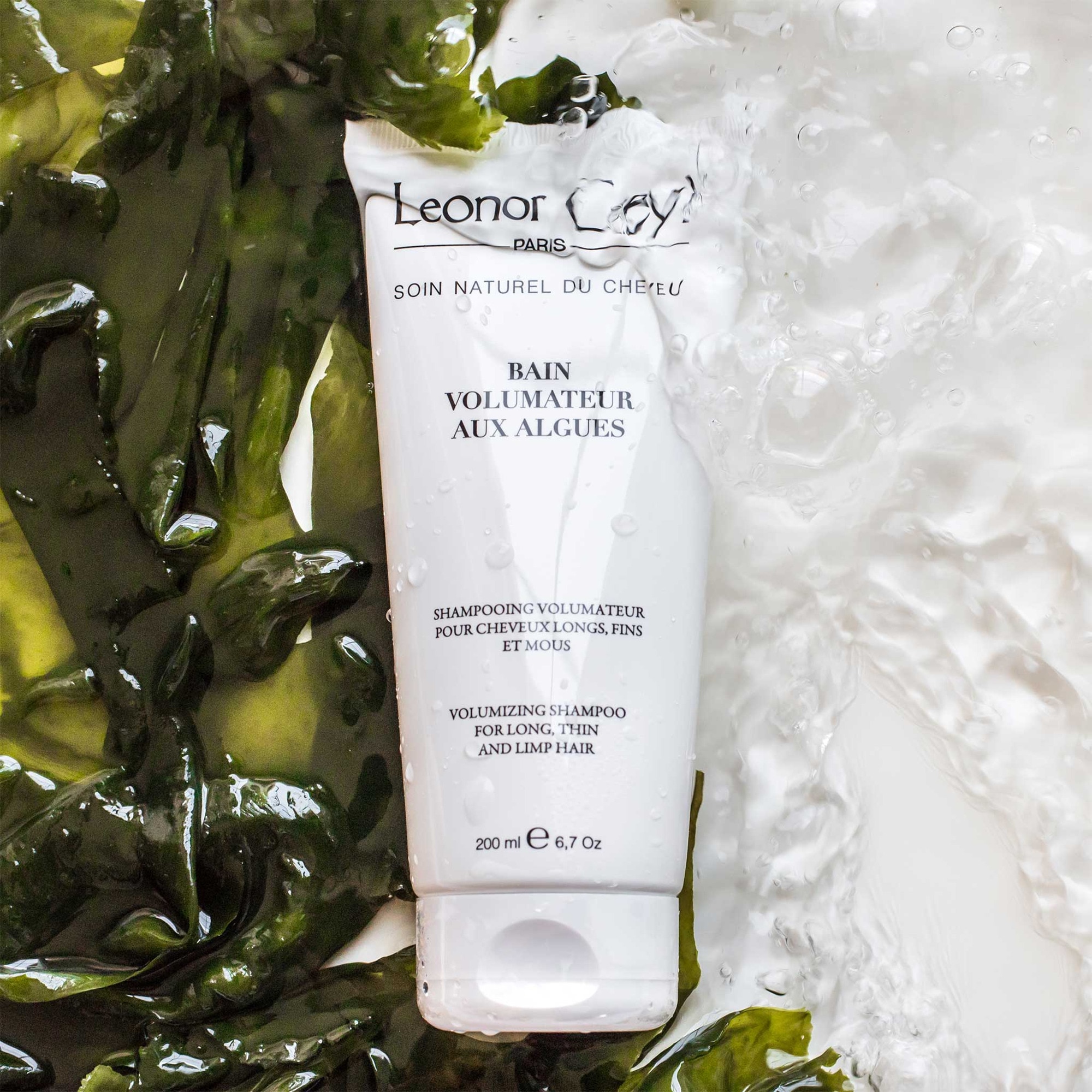 200ML Leonor Greyl BAIN VOLUMATEUR AUX ALGUES Shampooing volumateur 4 of 4 Shampooing volumateur