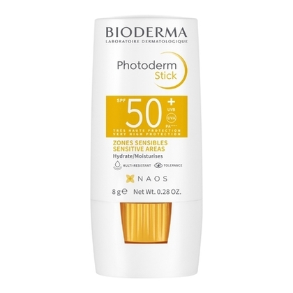 8G BIODERMA PHOTODERM Stick spf50+ hydrate adapté aux zones sensibles  1 of 2 