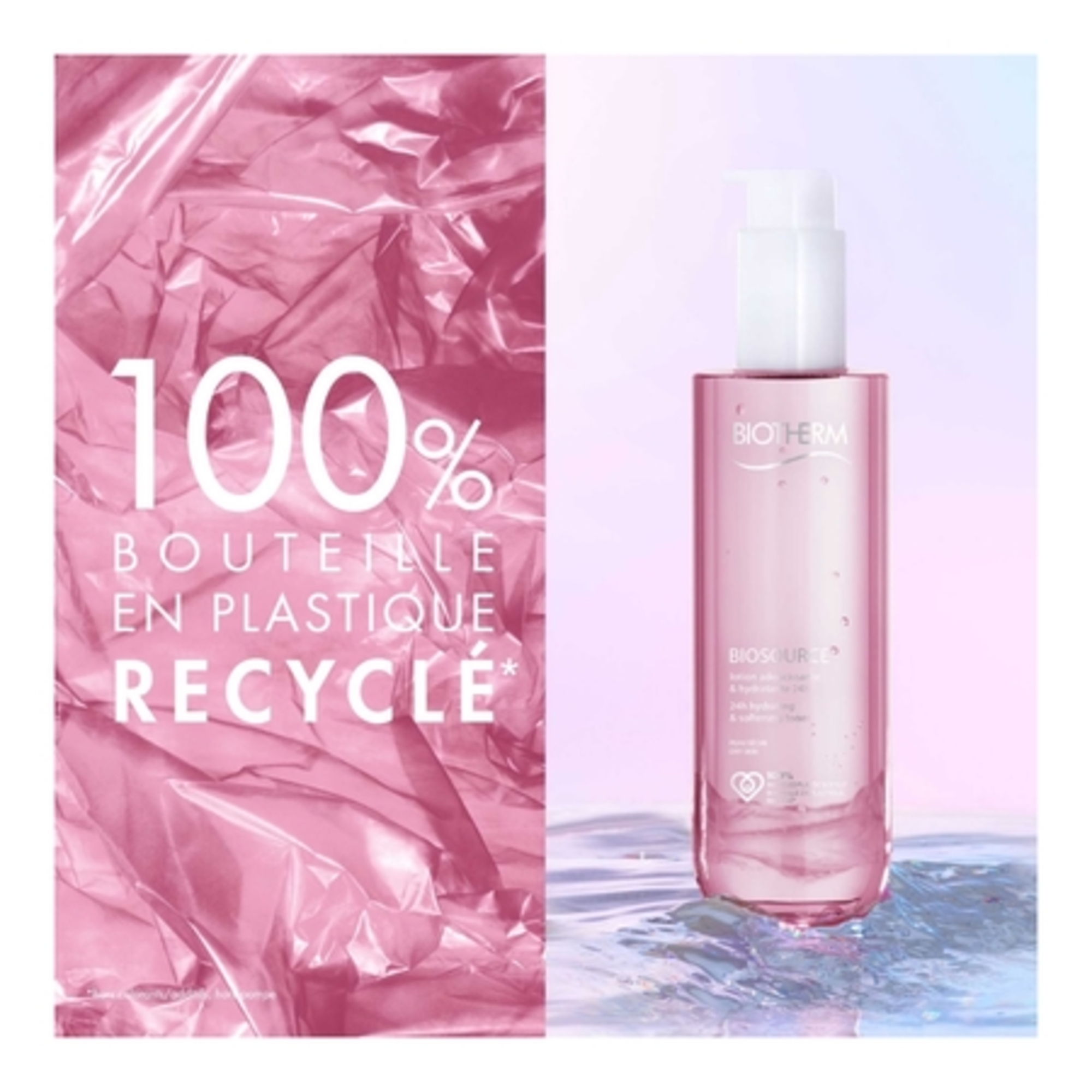 Lait démaquillant & adoucissant peau sèche