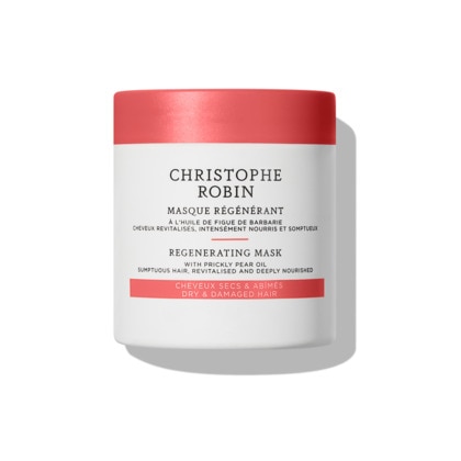 75mL CHRISTOPHE ROBIN REGENERANT Masque régénérant à l'huile de figue de barbarie - cheveux secs & abimés  1 of 4