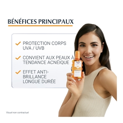 Oil control spray transparent SPF 50