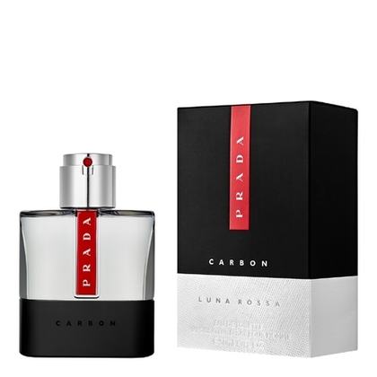 50mL Prada LUNA ROSSA CARBON Eau de toilette fougère boisée pour homme  1 of 4 