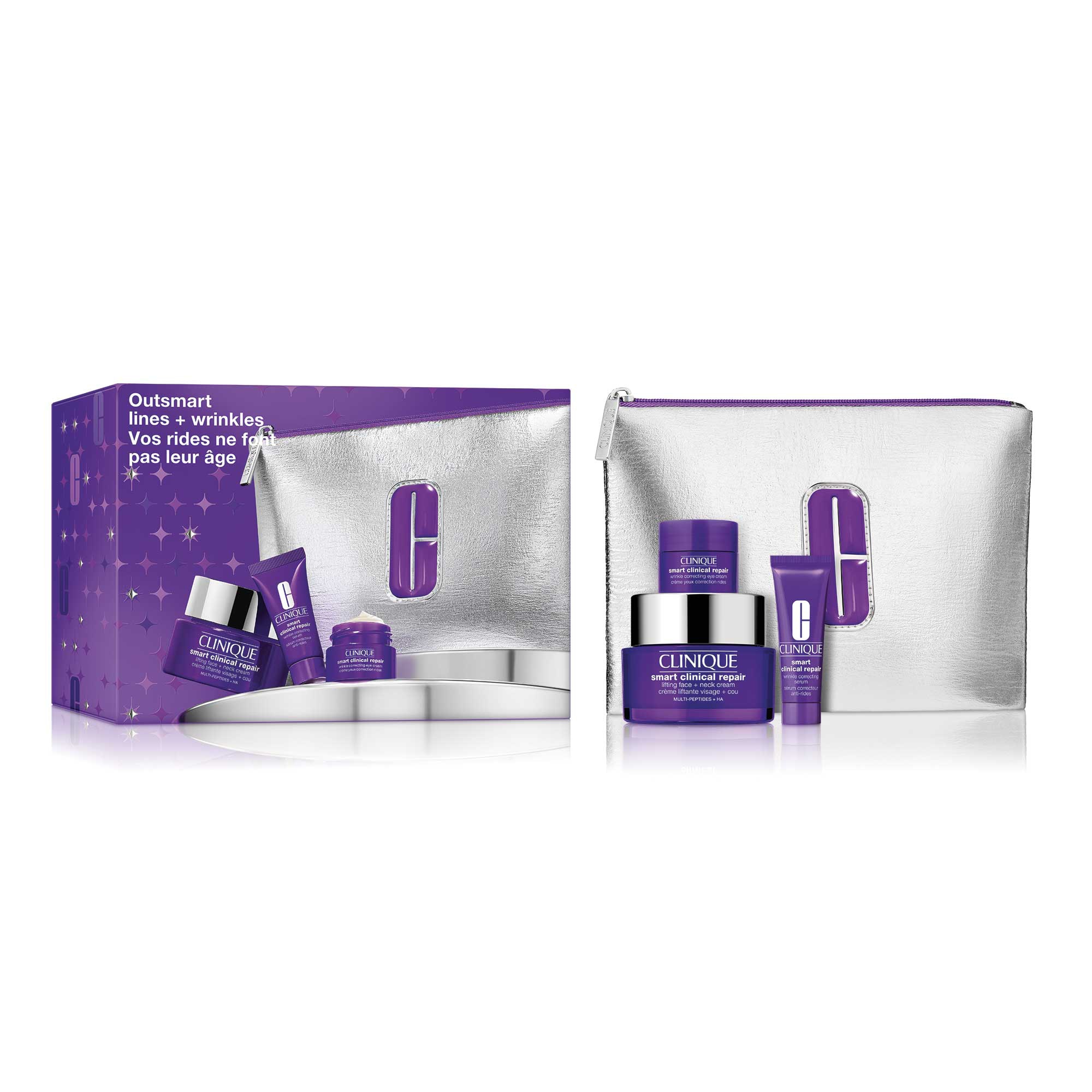Clinique - Smart Clinical Repair? - Coffret Crème Liftante Visage + Cou