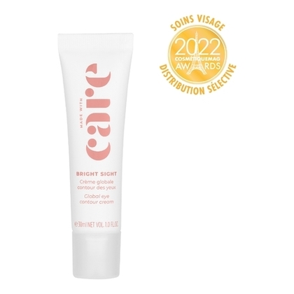 30ml MADE WITH CARE BRIGHT SIGHT Crème globale contour des yeux  1 of 3 