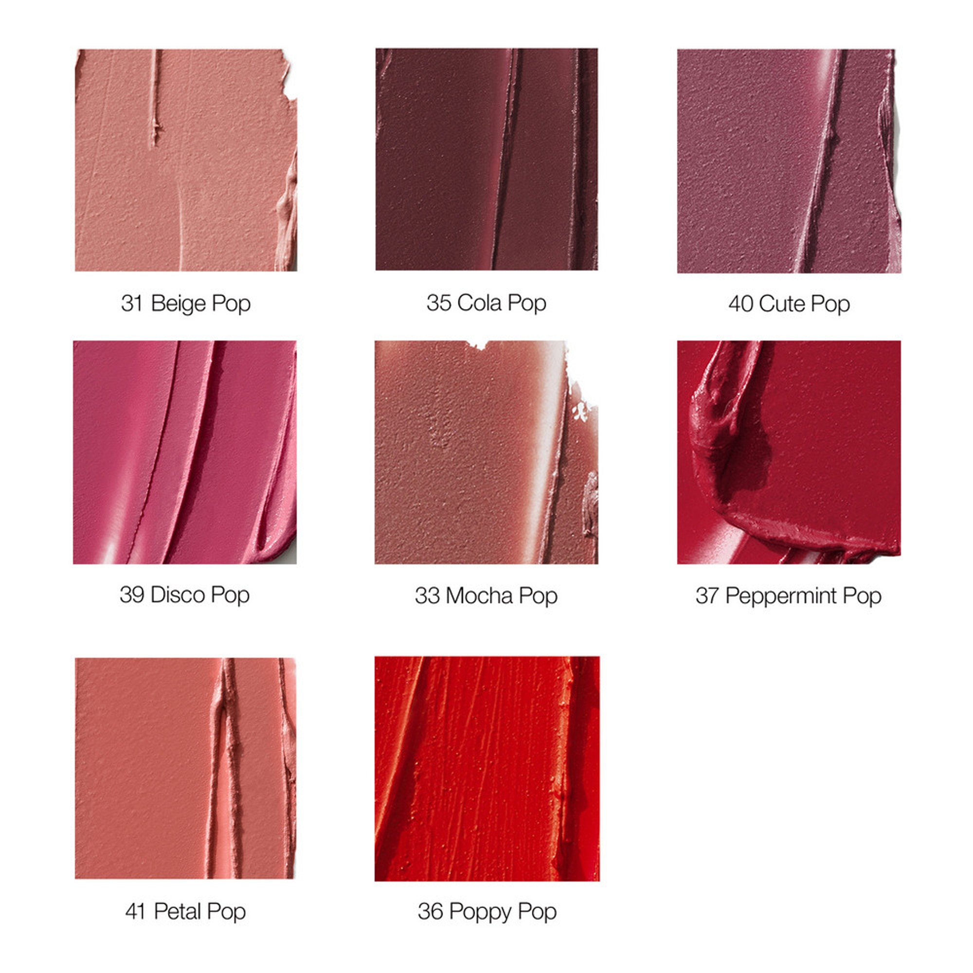 Rouge à lèvres longue tenue - fini brillant, satiné et mat