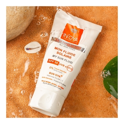 50mL INOYA SUN'OYA Mon fluide solaire spf50 sun'oya  1 of 4 