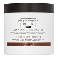 250mL CHRISTOPHE ROBIN SOIN NUANCEUR DE COULEUR Masque raviveur de brun froid  1 of 2 