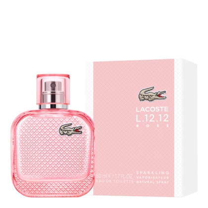 50mL Lacoste EAU DE LACOSTE L.12.12 POUR ELLE L.12.12 rose sparkling - eau de toilette  1 of 2 