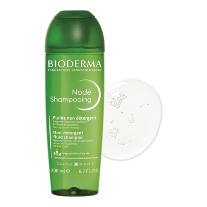 400ML BIODERMA NODÉ Shampoing fluide doux sans sulfate - cuirs chevelus sensibles  1 of 3 