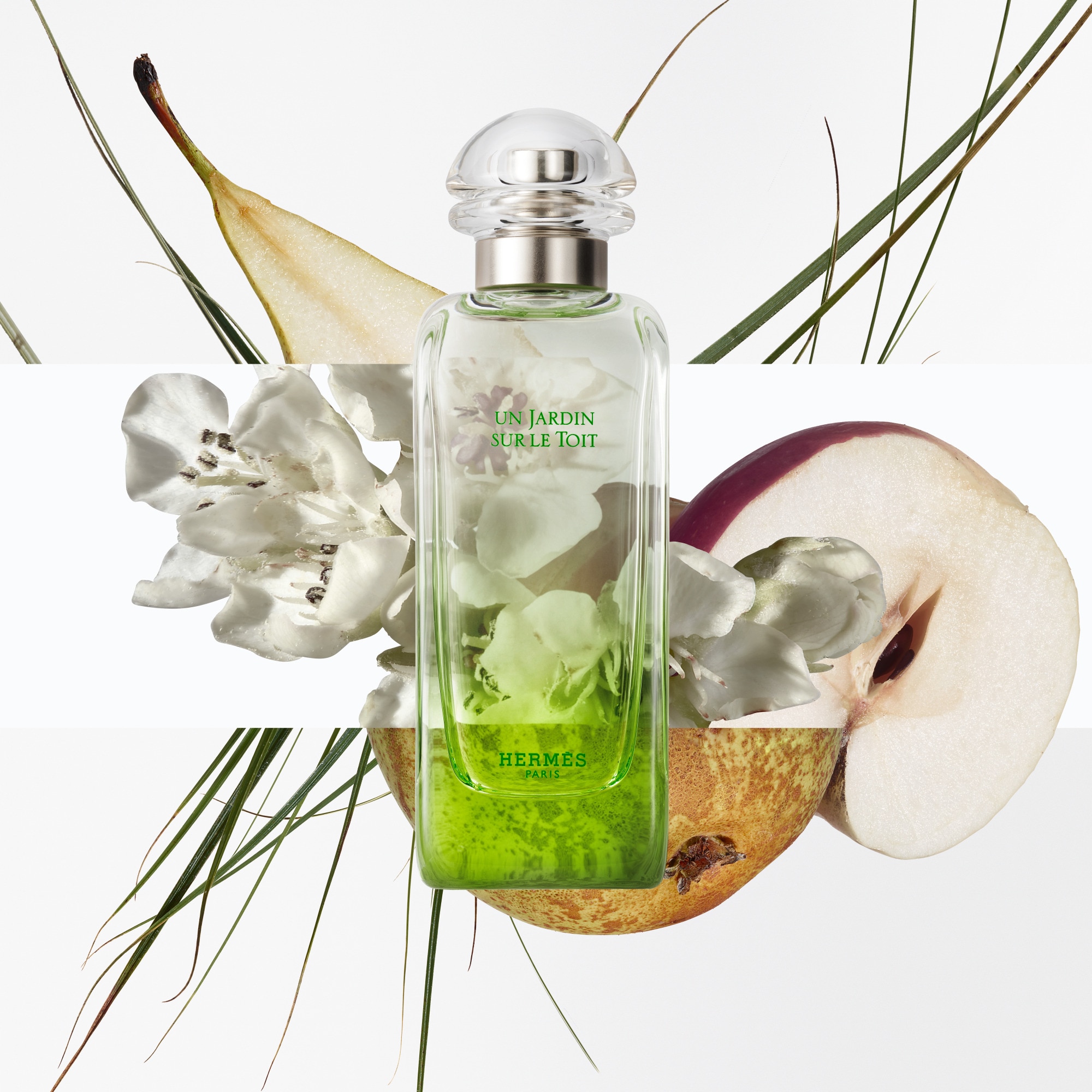 200ML Hermès UN JARDIN SUR LE TOIT Eau de toilette - recharge  1 of 4 