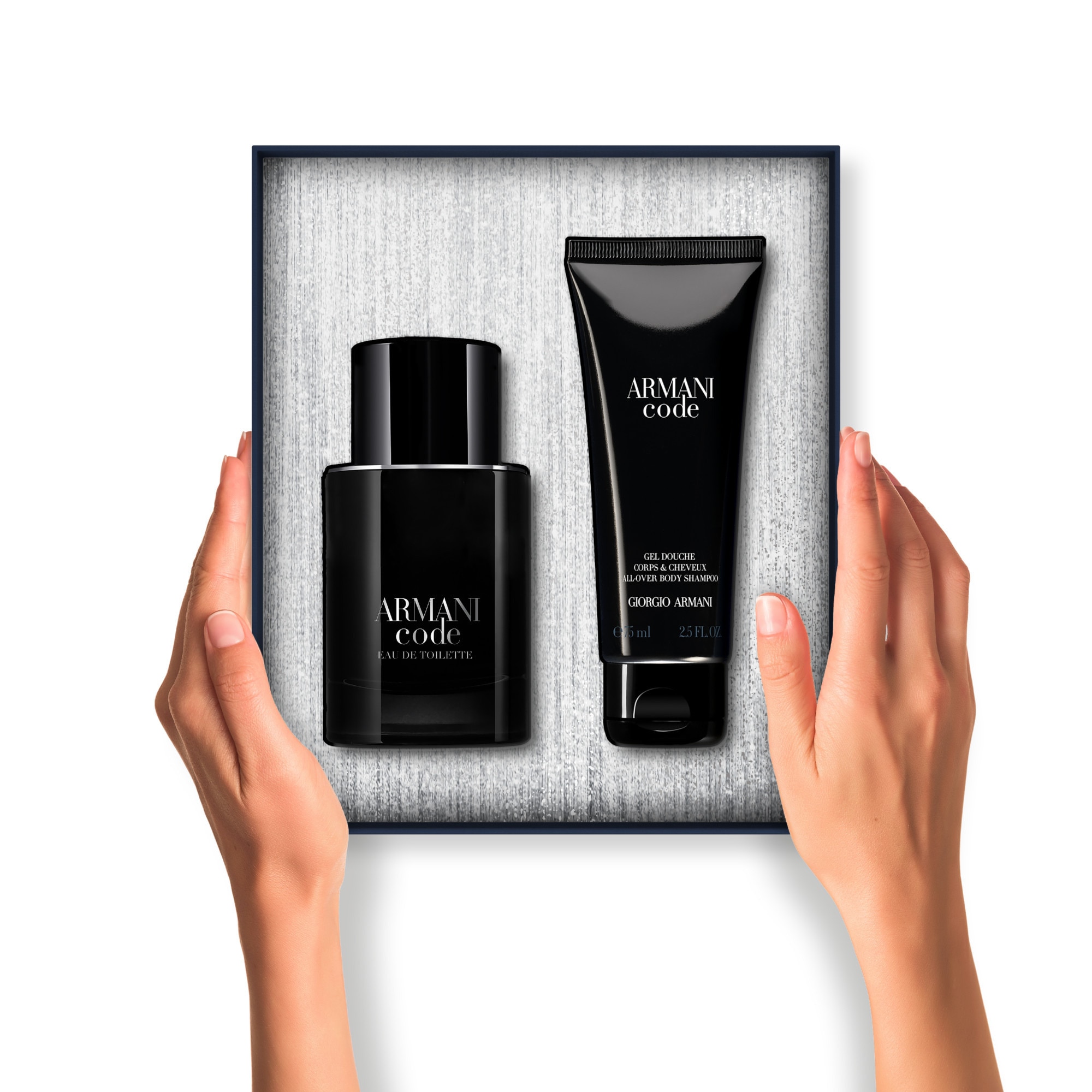 Coffret eau de toilette + gel douche