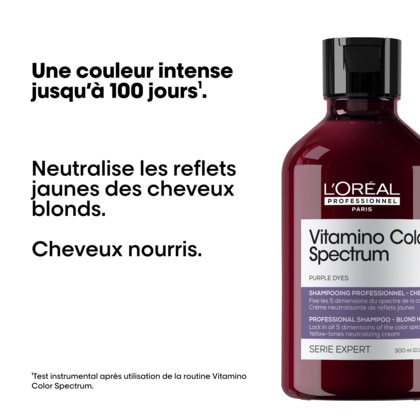 Shampoing neutralisant violet