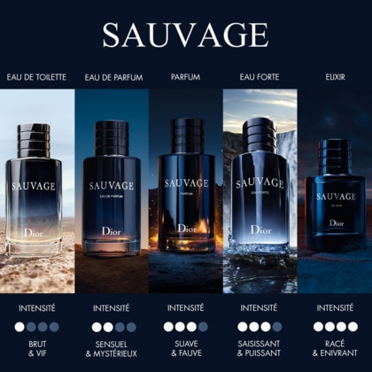 60ml DIOR SAUVAGE Élixir de parfum - édition limitée notes épicées, fraîches et boisées  1 of 3 