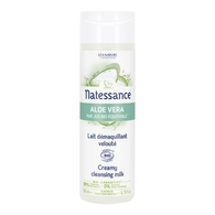 200ML Natessance ALOE VERA Lait démaquillant onctueux  1 of 2 