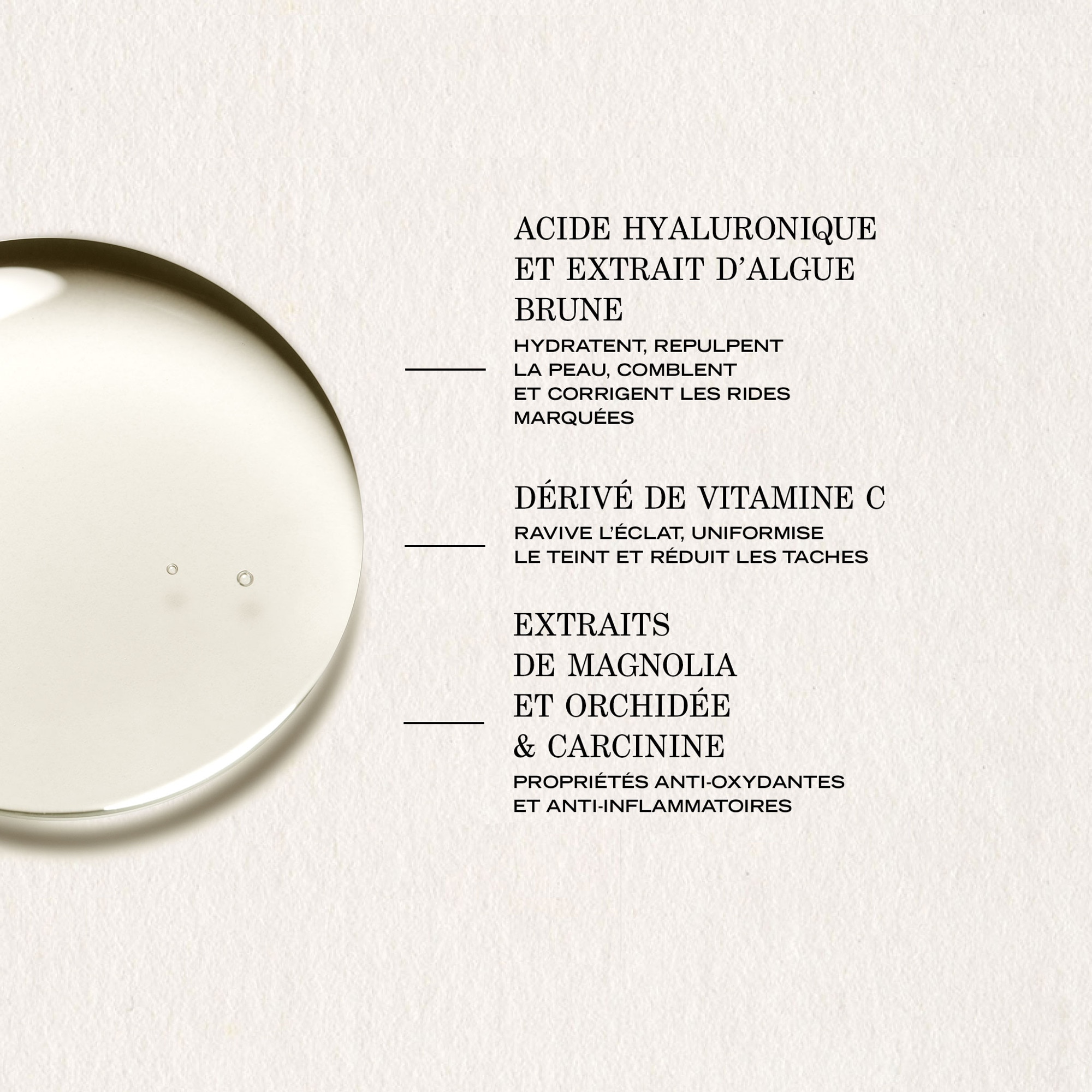 Sérum microperles de jeunesse