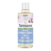 50mL Natessance SOINS ET HYGIENE BEBE Huile d'Amande douce bio - 100% pure  1 of 2 