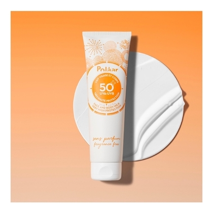 150ML Polaar SUN Lait solaire visage & corps SPF50+ très haute protection sans parfum  1 of 4 