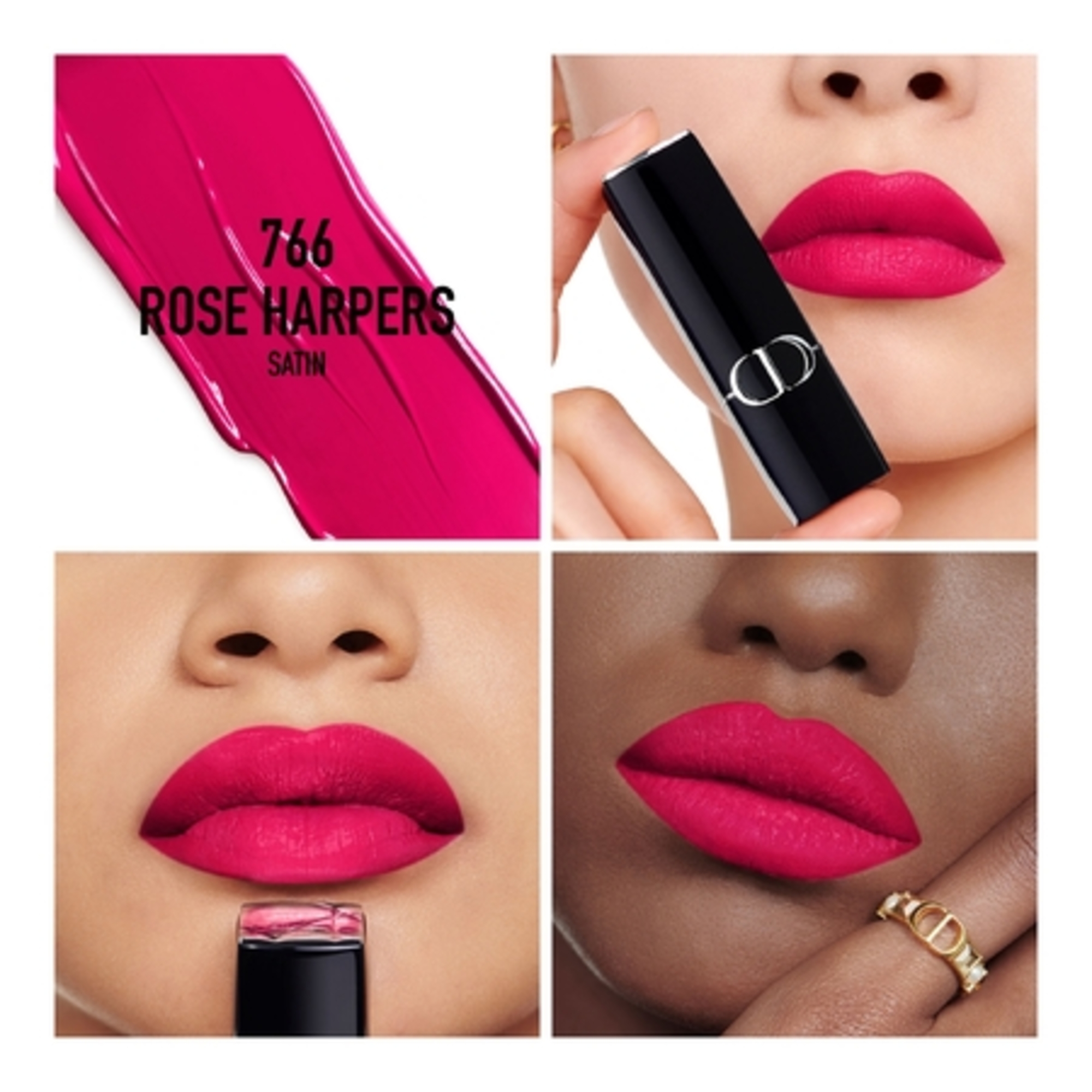 Rouge à lèvres - confort et longue tenue - 2 finis : satin ou velvet