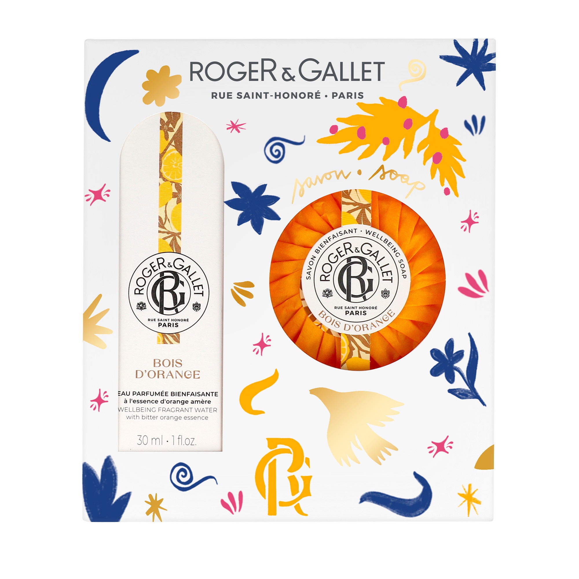 Roger & Gallet - Bois D'orange - Cf24 Eau Parf.bois D Orang.30ml+sav.100g