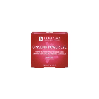 15Millilitre ERBORIAN GINSENG POWER EYE Crème yeux lissante ridules & rides  1 of 2 