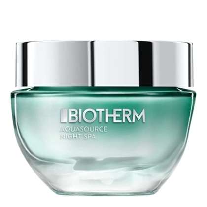 50ML BIOTHERM AQUASOURCE NIGHT SPA Soin de nuit triple effet : réhydrate, repulpe & illumine  1 of 4 