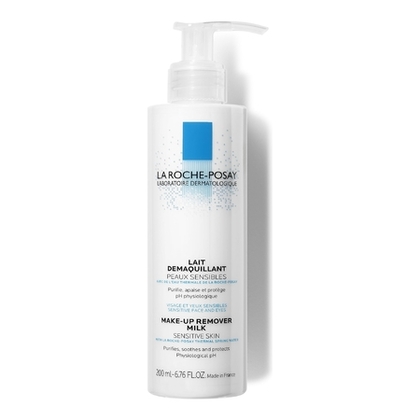 200ML LA ROCHE POSAY DÉMAQUILLANT PHYSIOLOGIQUE Lait démaquillant peaux sensibles waterproof   1 of 4 