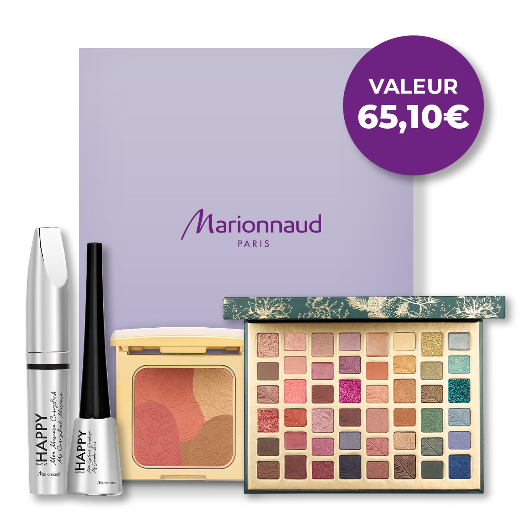 Marionnaud - Les Idées Cadeaux - Pochette Maquillage Yeux Et Teint