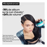 250ML L'ORÉAL PROFESSIONNEL SERIE EXPERT SCALP ADVANCED Shampoing et masque 2-en-1 purifiant - Argile professionnelle  4 of 4 Shampoing et masque 2-en-1 purifiant - Argile professionnelle