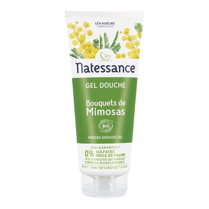 200ML Natessance DOUCHE BIO Gel douche bouquet de mimosas  1 of 1 