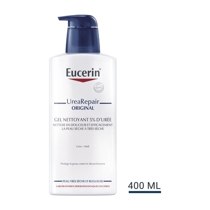 400ML EUCERIN UREAREPAIR Gel nettoyant 5% d'urée  1 of 4 