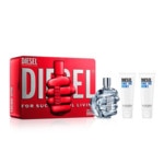  DIESEL ONLY THE BRAVE Coffret eau de toilette et 2 gels douche  1 of 4 Coffret eau de toilette et 2 gels douche