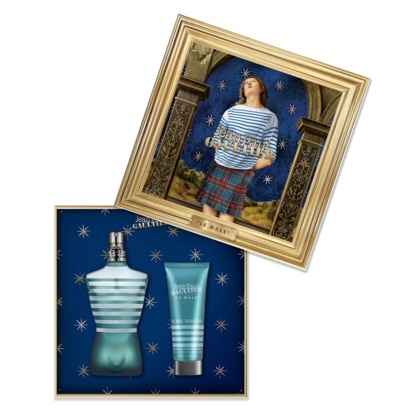  Jean Paul Gaultier LES MALES Coffret eau de toilette et gel  douche  1 of 4 