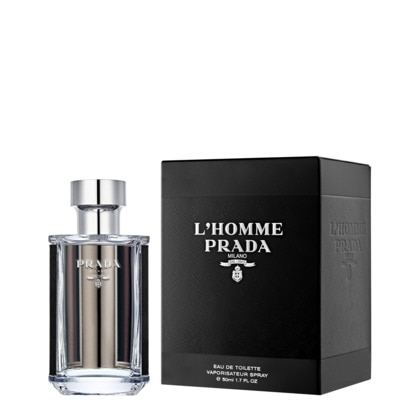 50mL Prada L'HOMME PRADA Eau de toilette fougère aromatique pour homme  1 of 4 