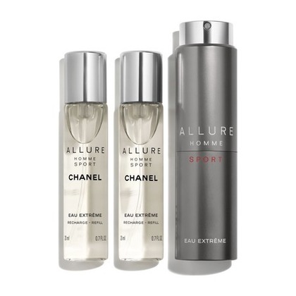 60ML CHANEL ALLURE HOMME SPORT EAU EXTRÊME VAPORISATEUR DE VOYAGE RECHARGEABLE  1 of 1 