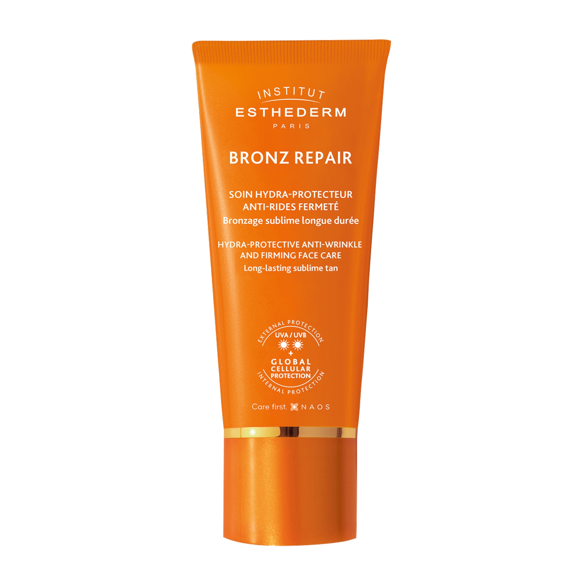 Institut Esthederm - Bronz Repair - Crème Solaire Modérée Anti-rides Fermeté - 50ml