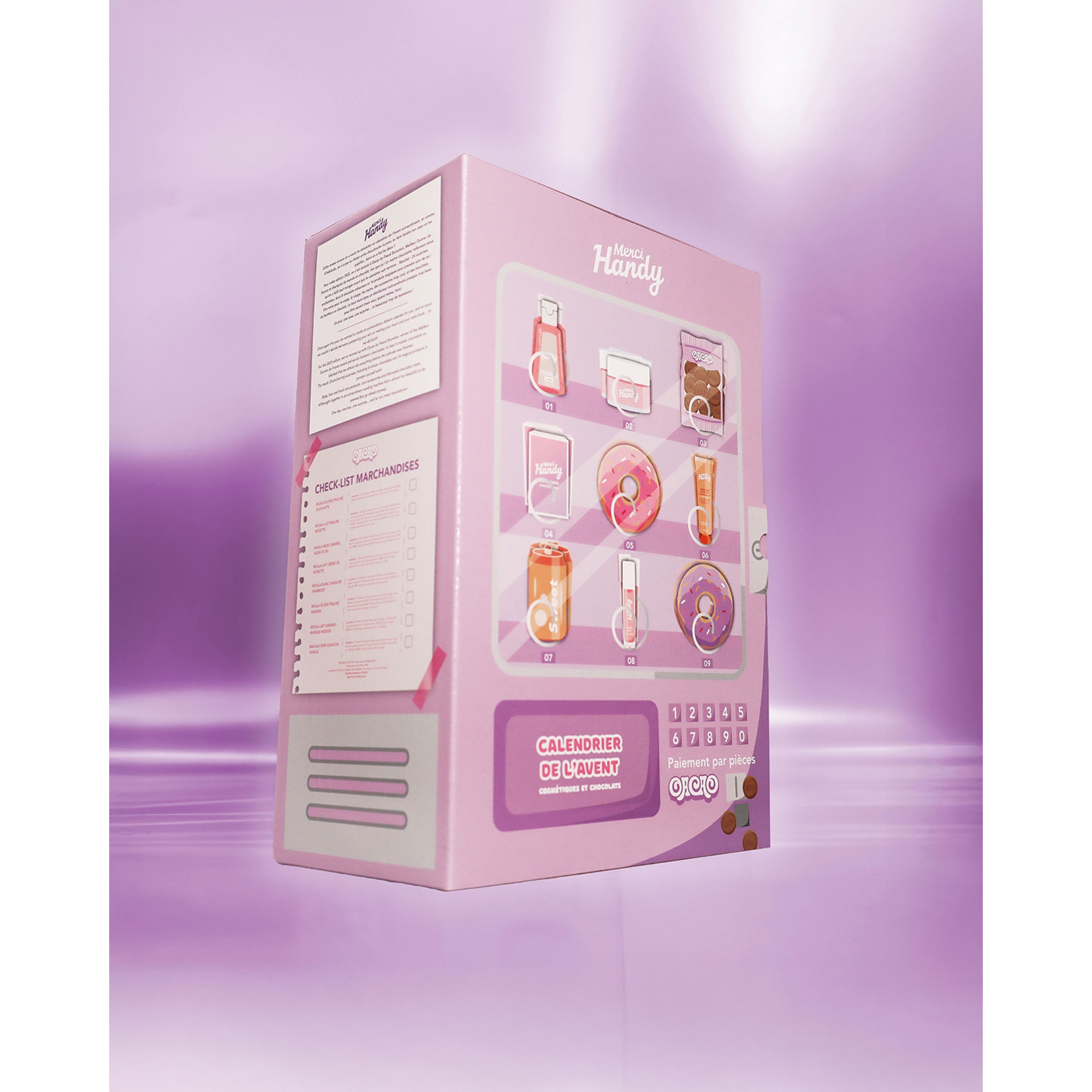 Calendrier de l'avent cosmétiques&chocolats