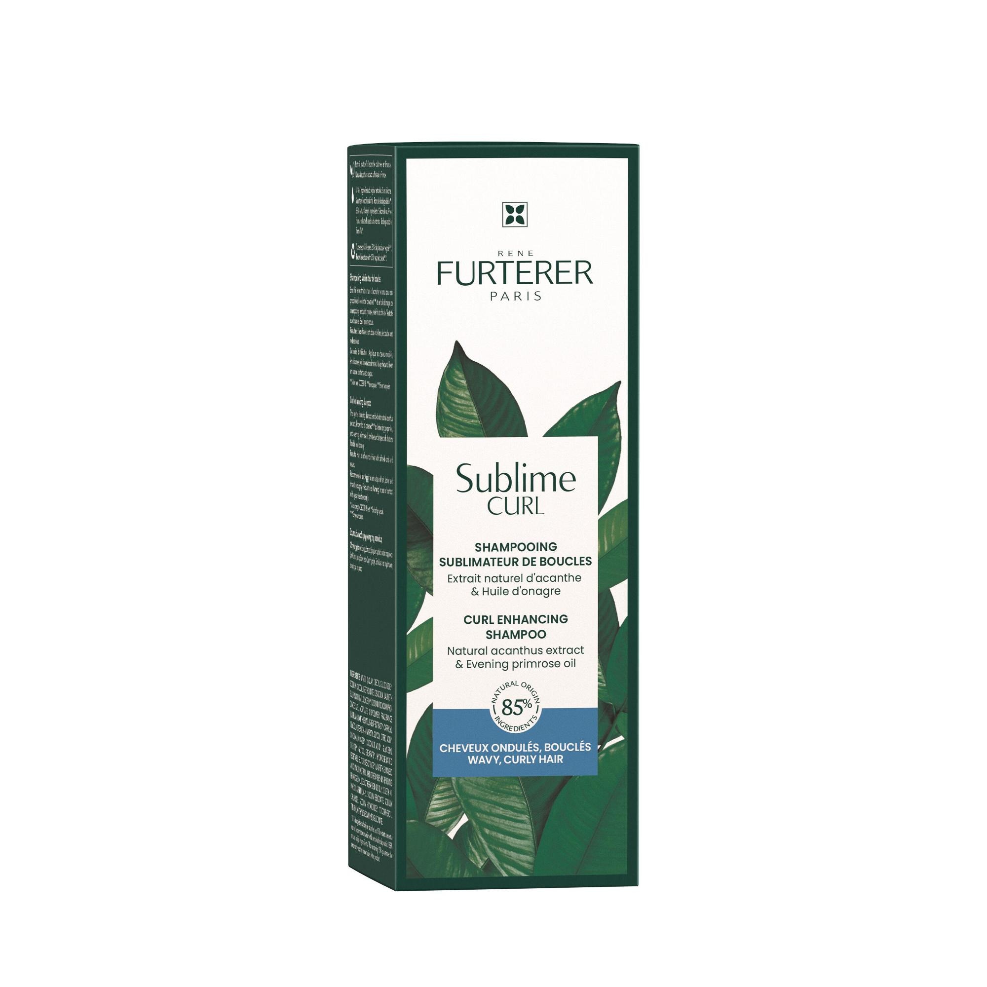 200ML RENE FURTERER SUBLIME CURL Shampooing activateur de boucles - cheveux bouclés 1 of 4