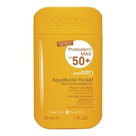 30mL BIODERMA PHOTODERM AQUAFLUIDE MAX Fluide de poche spf50+  1 of 2 